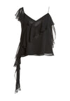 PAULINA ASYMM RUFFLE TANK-ALICE + OLIVIA