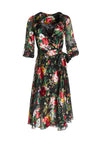 ABNEY WRAP SHIRT DRS BRCLT SLV-ALICE + OLIVIA