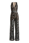 CHELS DEEP V JUMPSUIT-ALICE + OLIVIA