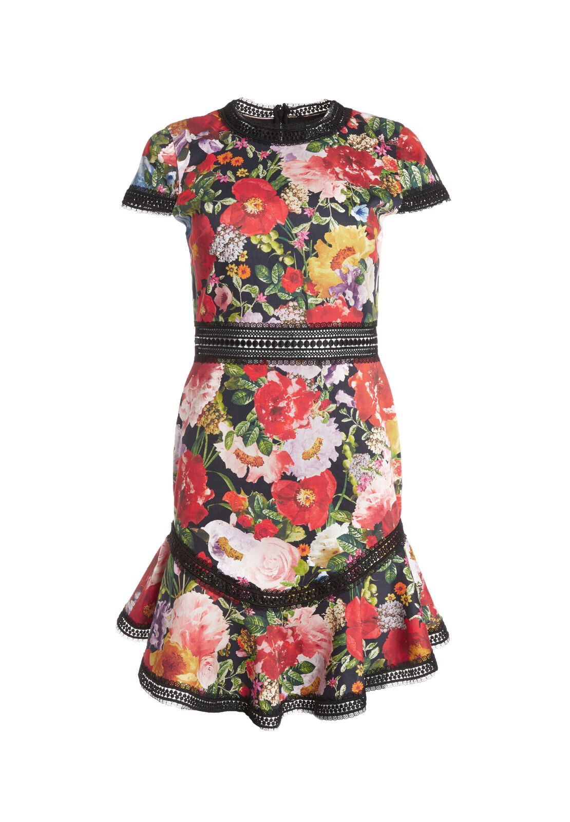 RAPUNZEL CURVE HEM FIT FLR DS-ALICE + OLIVIA