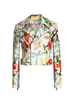 CODY PRINTED LTHR CRP MOTO JKT-ALICE + OLIVIA