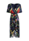 CLARINE OVERSIZED SLV WRAP DRS-ALICE + OLIVIA