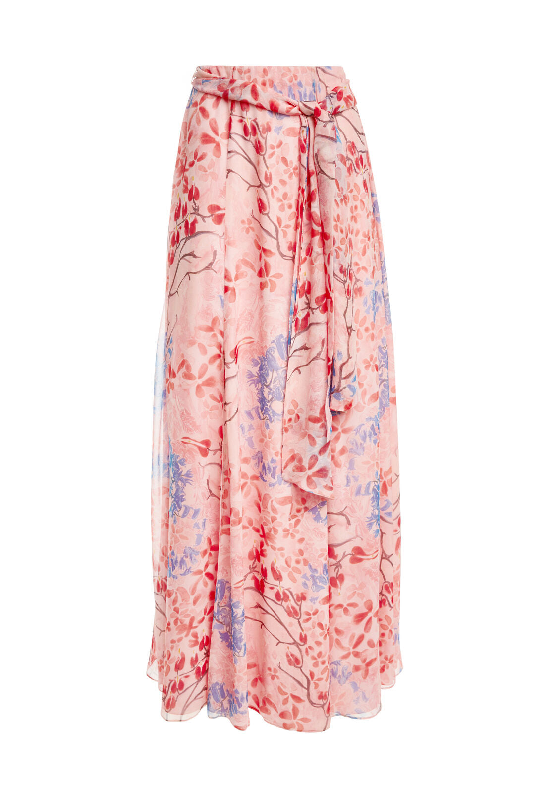 ATHENA HIGH SLT SKT W TIE BELT-LOLA FLORAL-ALICE + OLIVIA