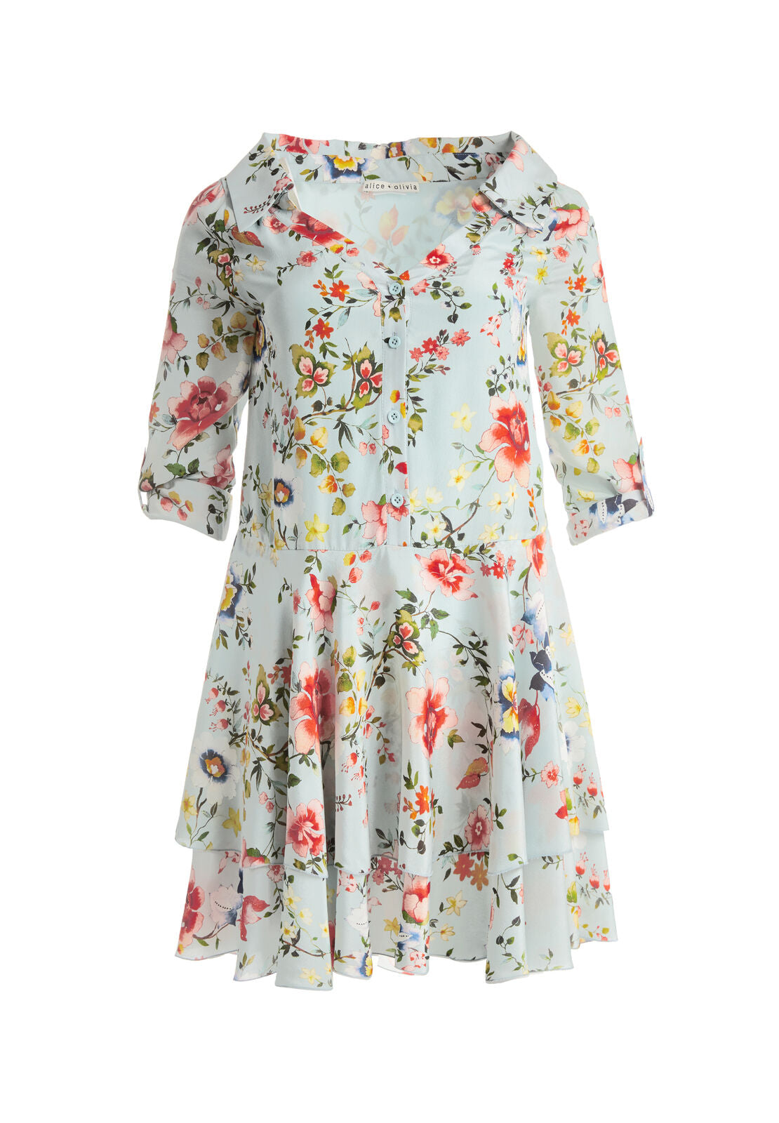 MOORE BTN UP LAYERED TUNIC DRS-ALICE + OLIVIA