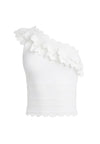 ALEXANDRIA ONE SHLDR PNTLLE TP-OPTIC WHITE-ALICE + OLIVIA