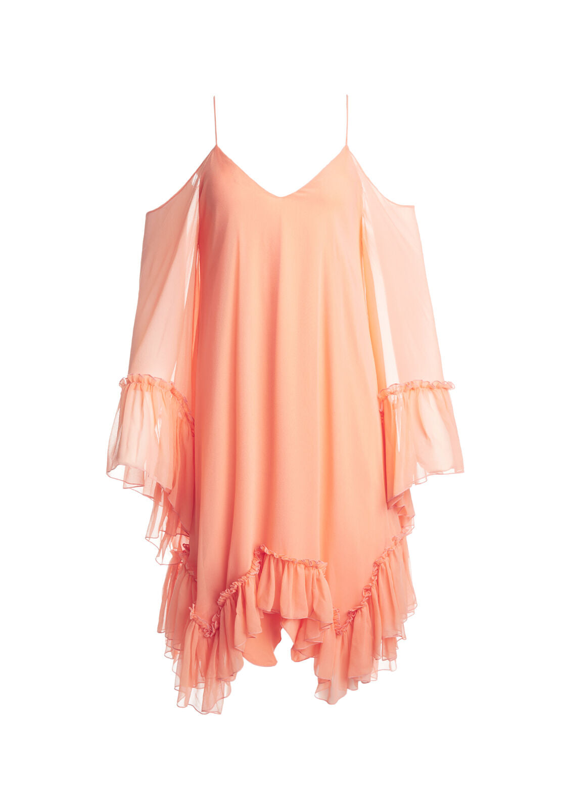 ILARIA COLD SHLDR ANGEL SLV DS-ALICE + OLIVIA