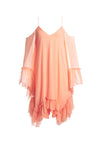 ILARIA COLD SHLDR ANGEL SLV DS-ALICE + OLIVIA