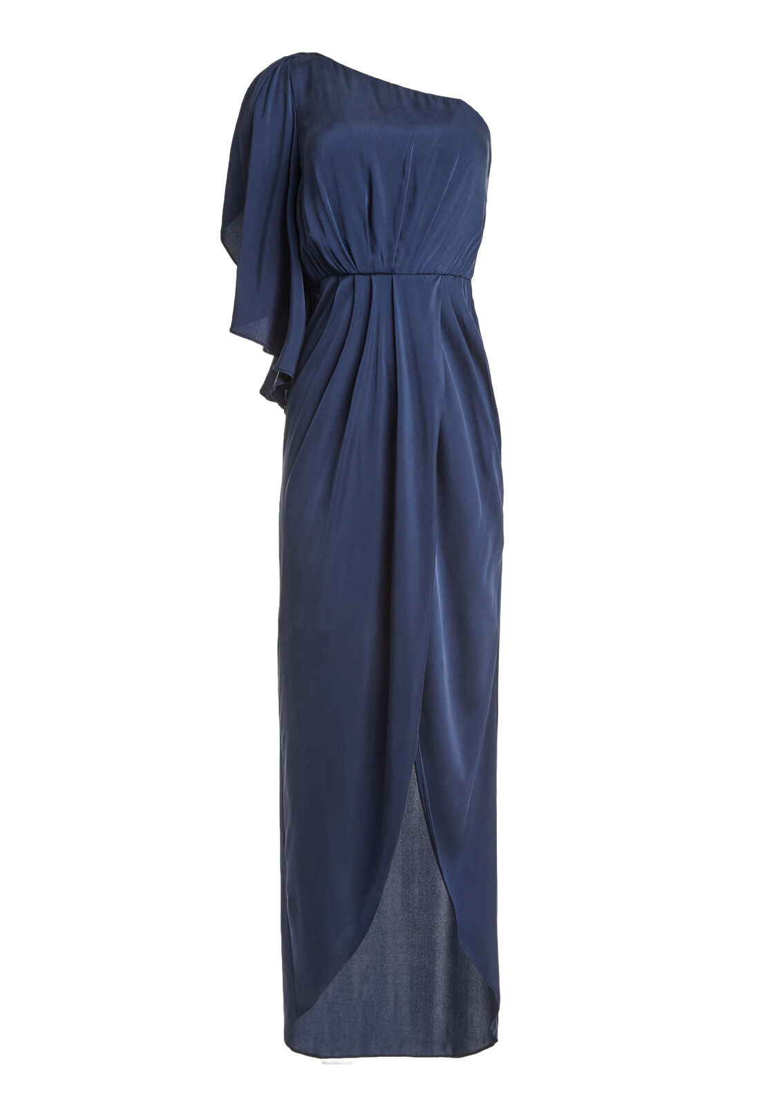 OLETA SIDE DRAPE GODDESS DRESS