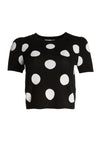 CIARA SS CROPPED SWEATER-ALICE + OLIVIA