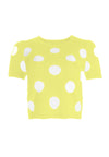 CIARA SS CROPPED SWEATER-ALICE + OLIVIA