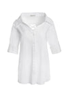 FINN CROSS BK CUTOUT BLOUSE-ALICE + OLIVIA