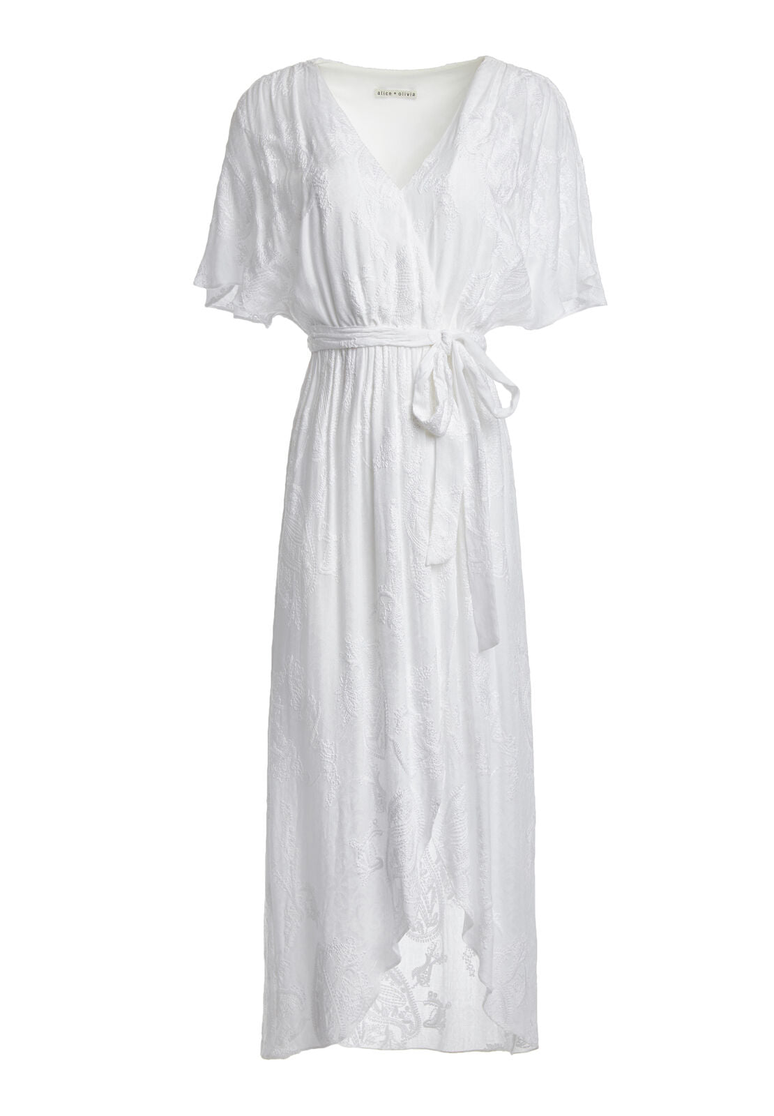 CLARINE OVERSIZED SLV WRAP DRS-ALICE + OLIVIA