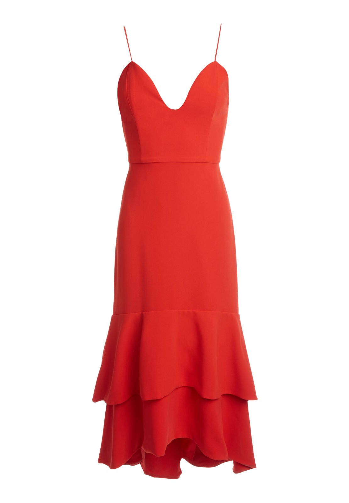 AMINA PLNGNG SWTHRT FITTED DRS-Black-ALICE + OLIVIA