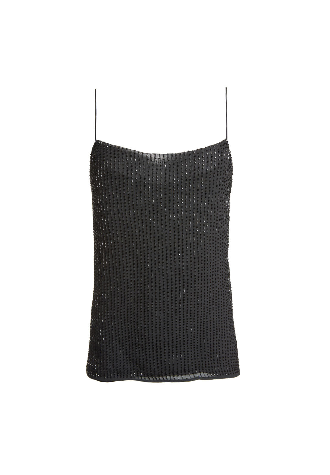HARMON EMBELL DRAPEY SLIP TANK-ALICE + OLIVIA