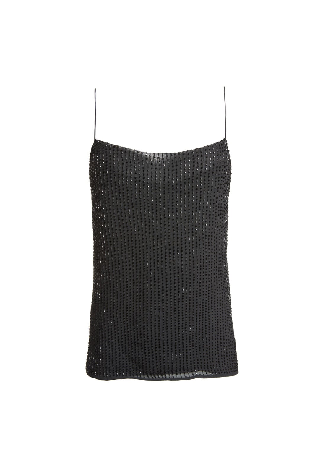 HARMON EMBELL DRAPEY SLIP TANK-ALICE + OLIVIA