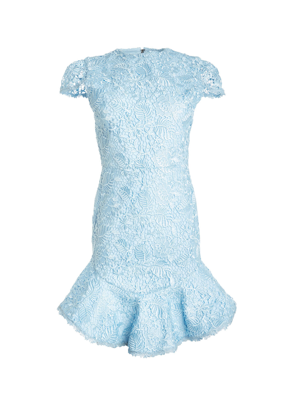 RAPUNZEL CURVE HEM FIT FLR DS-LIGHT ICY BLUE-ALICE + OLIVIA