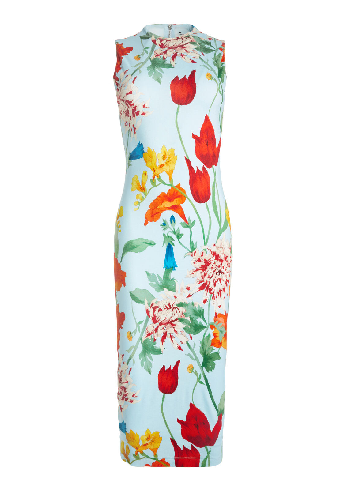 DELORA SLVLSS FITTED MCK NK DS-ALICE + OLIVIA
