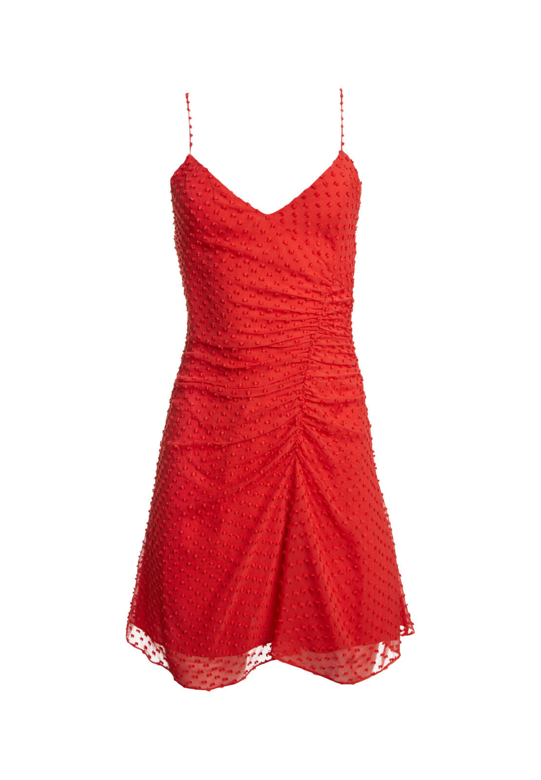DARIA RUCHED FLARE DRESS