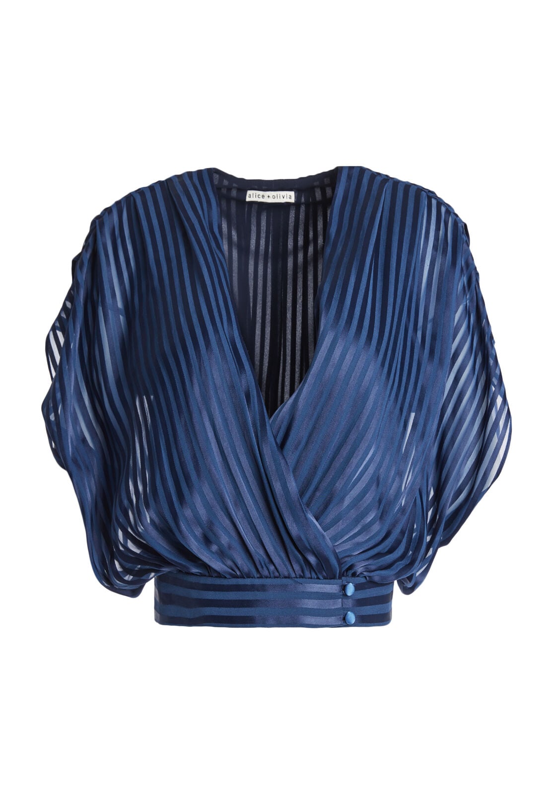 BRIELLA CROSS FT BATWING BLS-ALICE + OLIVIA