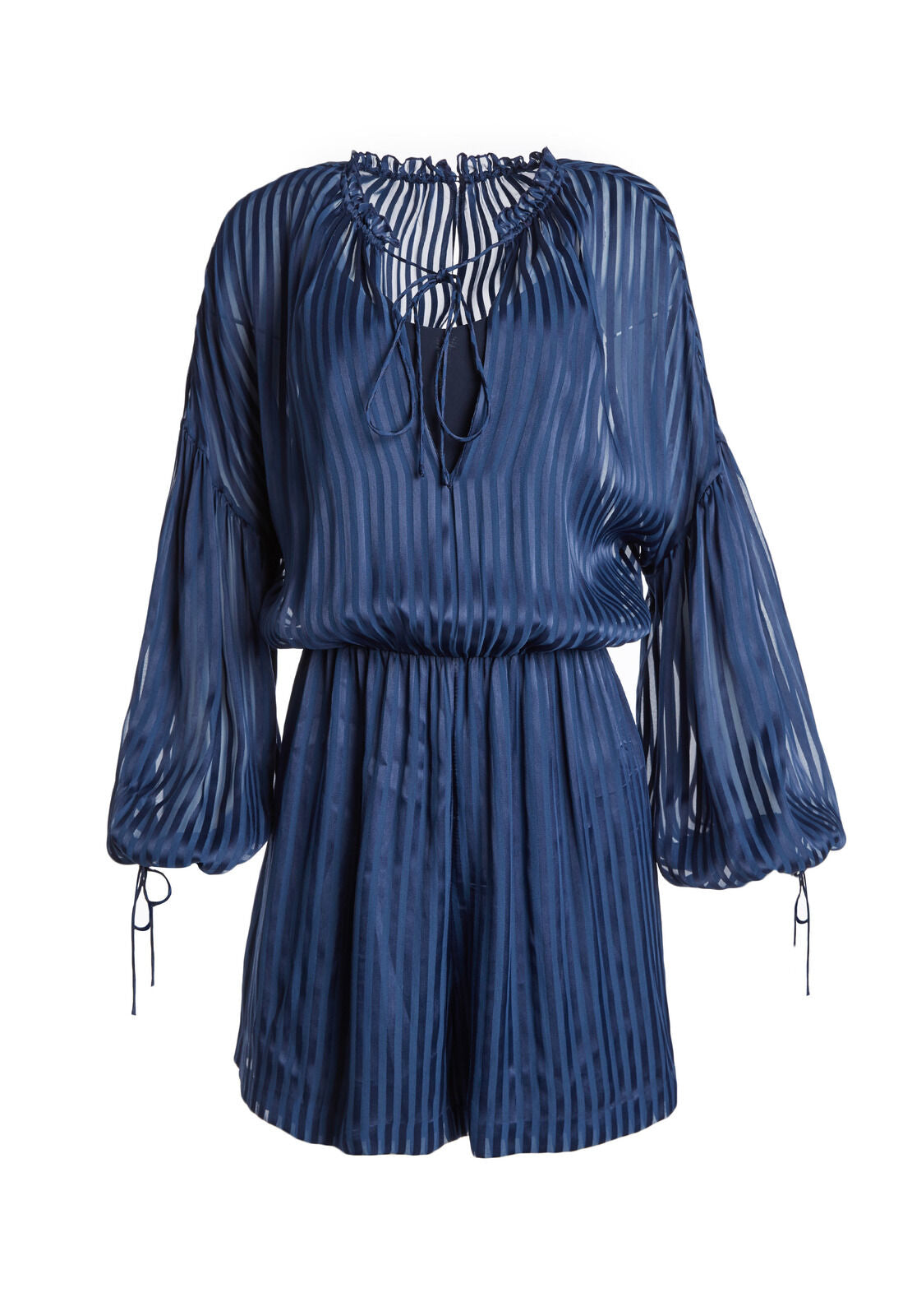 CALLAN RUFFLED COLLAR ROMPER