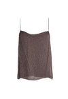HARMON EMBELL DRAPEY SLIP TANK-ALICE + OLIVIA
