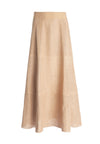 SOSIE LTHR MIDI FLARE SKIRT-ALICE + OLIVIA