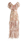 CASSIDY TIERED RFFLE GDET MAXI-ALICE + OLIVIA