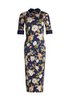 DELORA FITTED COLLARED DRESS-ALICE + OLIVIA