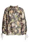 JULIUS BLOUSON SLV TUNIC TOP-ALICE + OLIVIA