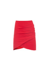 FIDELA DRAPED MINI SKIRT-ALICE + OLIVIA