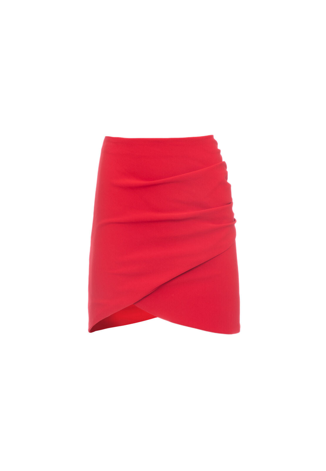 FIDELA DRAPED MINI SKIRT-ALICE + OLIVIA