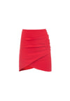 FIDELA DRAPED MINI SKIRT-ALICE + OLIVIA