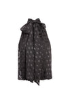 DELPHINE TIE NK GATHERED TOP-ALICE + OLIVIA