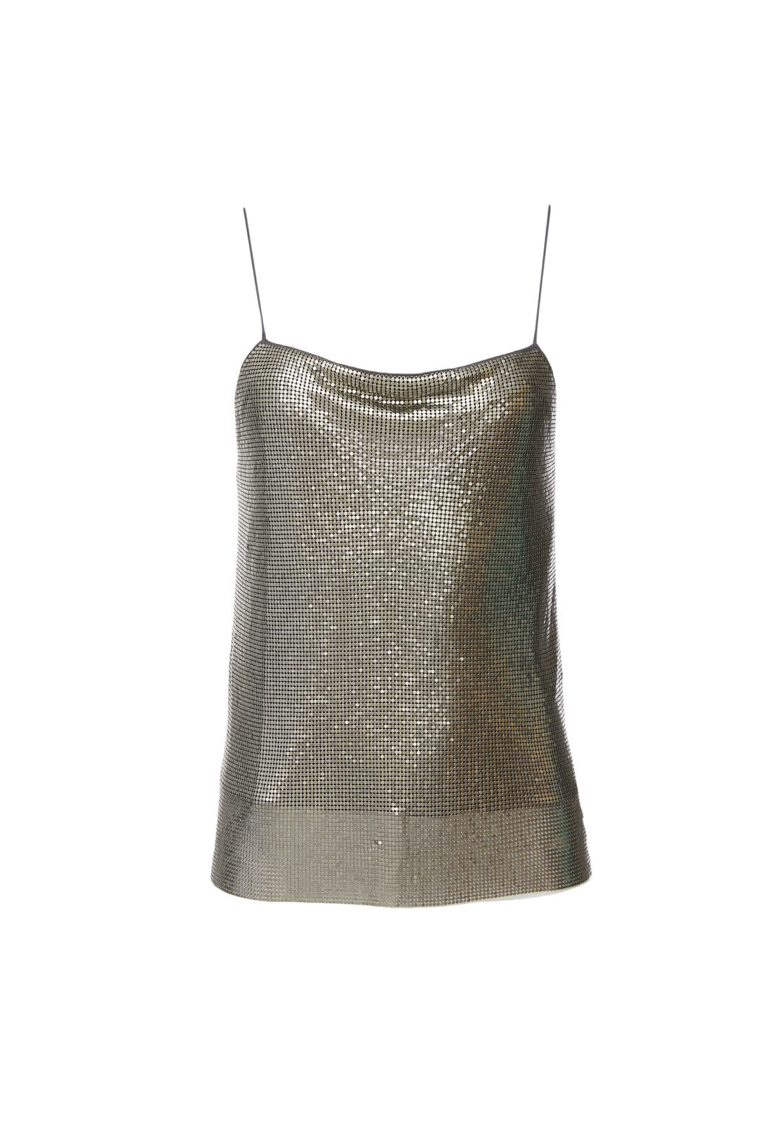 HARMON CHAINMAIL DRPY SLIP TNK-ALICE + OLIVIA
