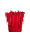 GWEN EMBL CRPD PIN TCK RFL BLS-ALICE + OLIVIA