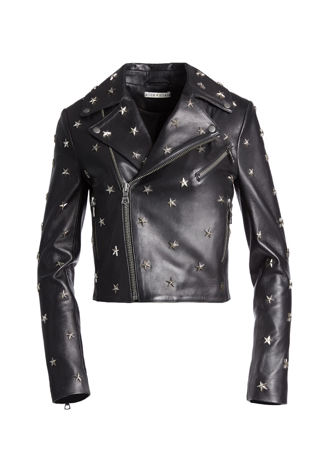 CODY STUDDED MOTO JKT-ALICE + OLIVIA