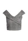 DEANDRA WRAP SHLDR BUSTIER-ALICE + OLIVIA