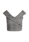 DEANDRA WRAP SHLDR BUSTIER-ALICE + OLIVIA