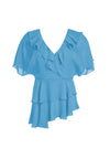 PANDORA RUFFLE TIER BLOUSE-ALICE + OLIVIA