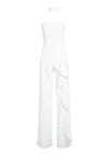 LATONYA RFFLED BUSTIER JMPSUIT-ALICE + OLIVIA