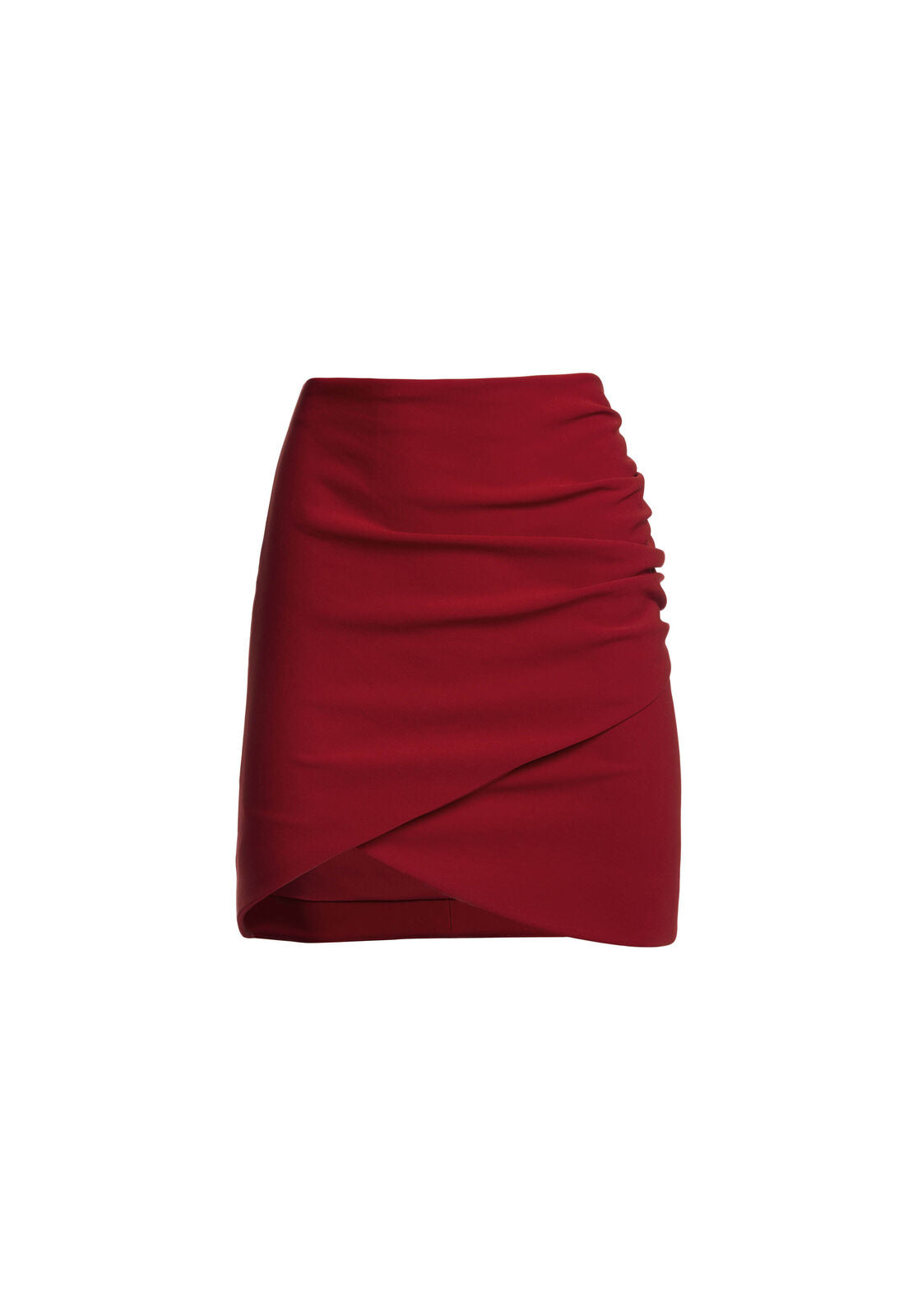 FIDELA DRAPED MINI SKIRT-ALICE + OLIVIA