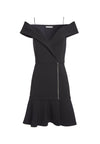 DASH FAUX WRAP DRESS-ALICE + OLIVIA