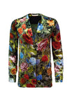 AMOS MOCK NK SIDE SLIT TUNIC-CHINOISERIE MULTI-ALICE + OLIVIA