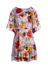 KATRINA BELL SLV RUFFLE DRESS-ALICE + OLIVIA