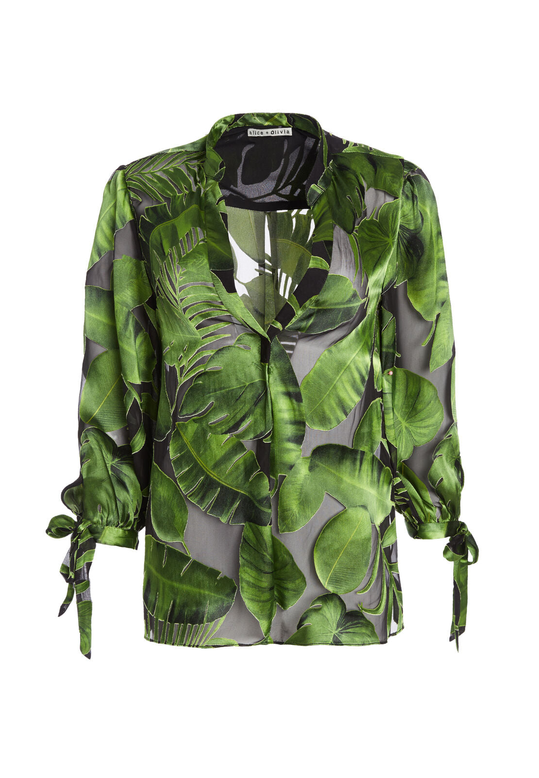 SHEILA BLOUSON SLV HENLEY TOP-ALICE + OLIVIA