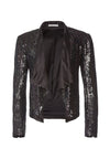 WARREN EMBELL SHORT BLAZER-Black-ALICE + OLIVIA