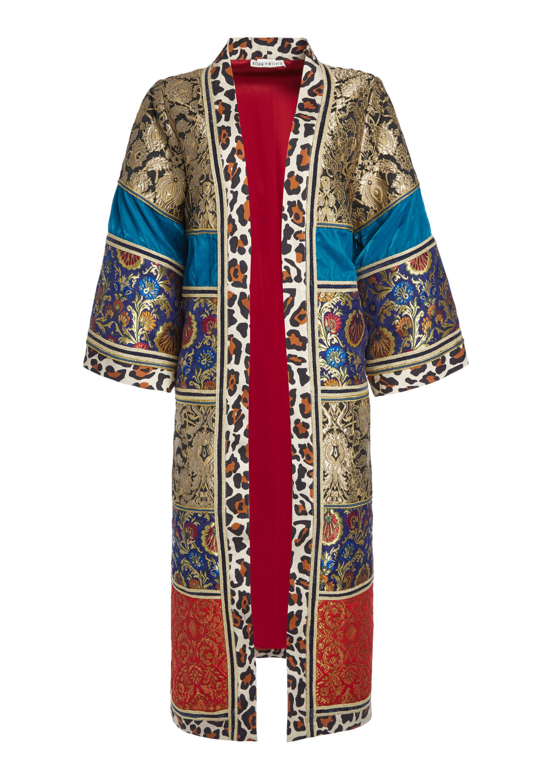 LYNN PATCHWORK KIMONO-ALICE + OLIVIA