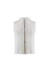 VALENTINE MOCK NK SLVLSS TOP-OFF WHITE-ALICE + OLIVIA