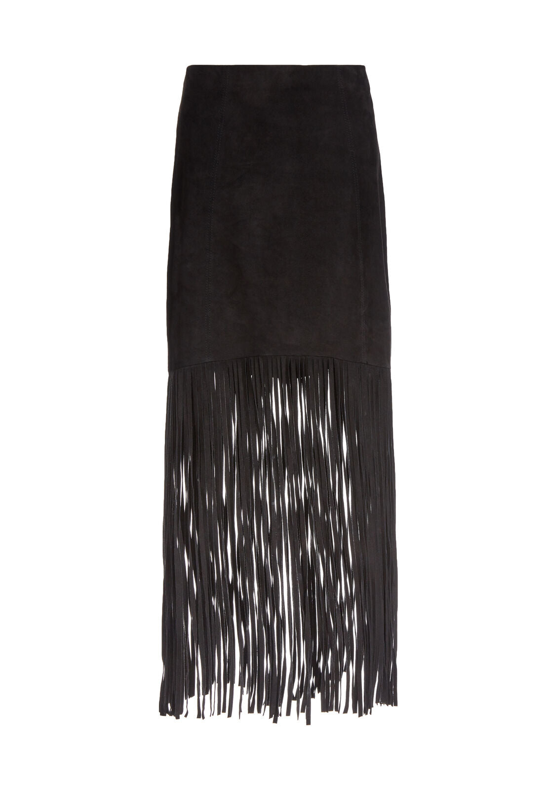 MALINA SUEDE HIGHLOW FRNG SKRT-ALICE + OLIVIA