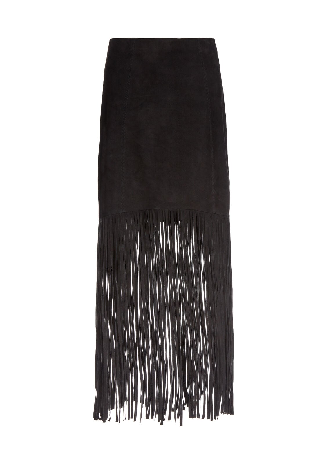 MALINA SUEDE HIGHLOW FRNG SKRT-ALICE + OLIVIA